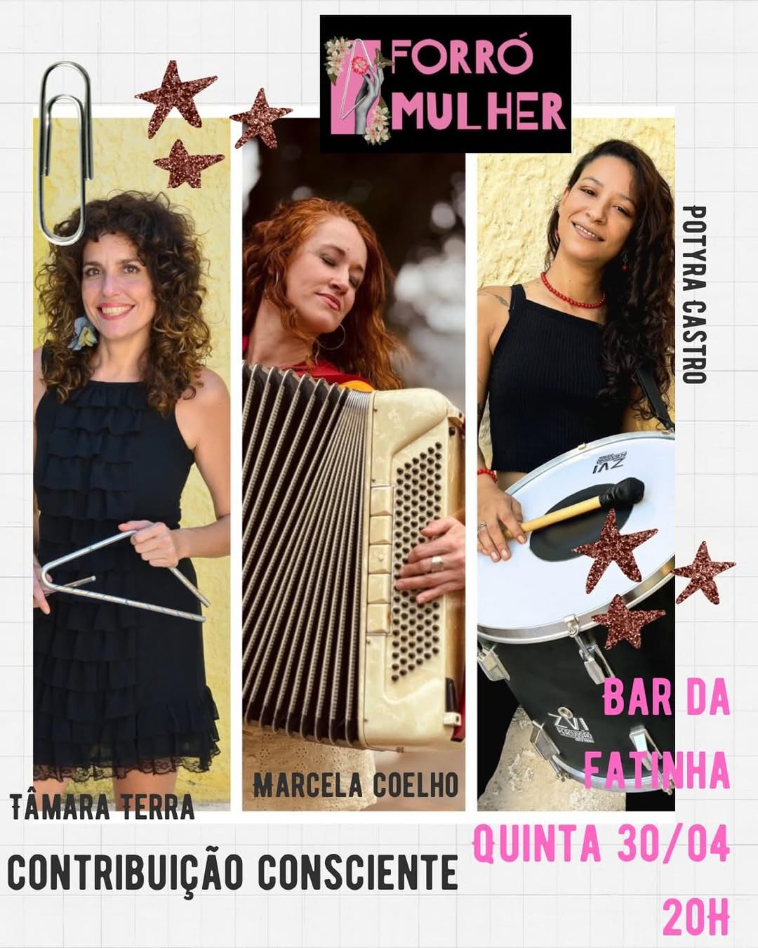 Flyer: Forró Mulher