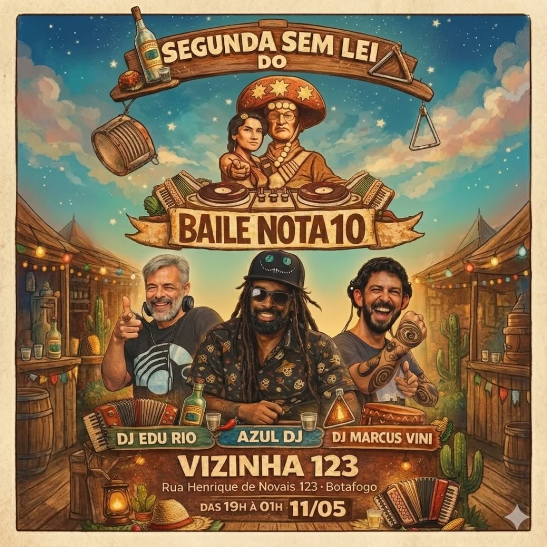 Flyer: Segunda sem lei do baile nota 10