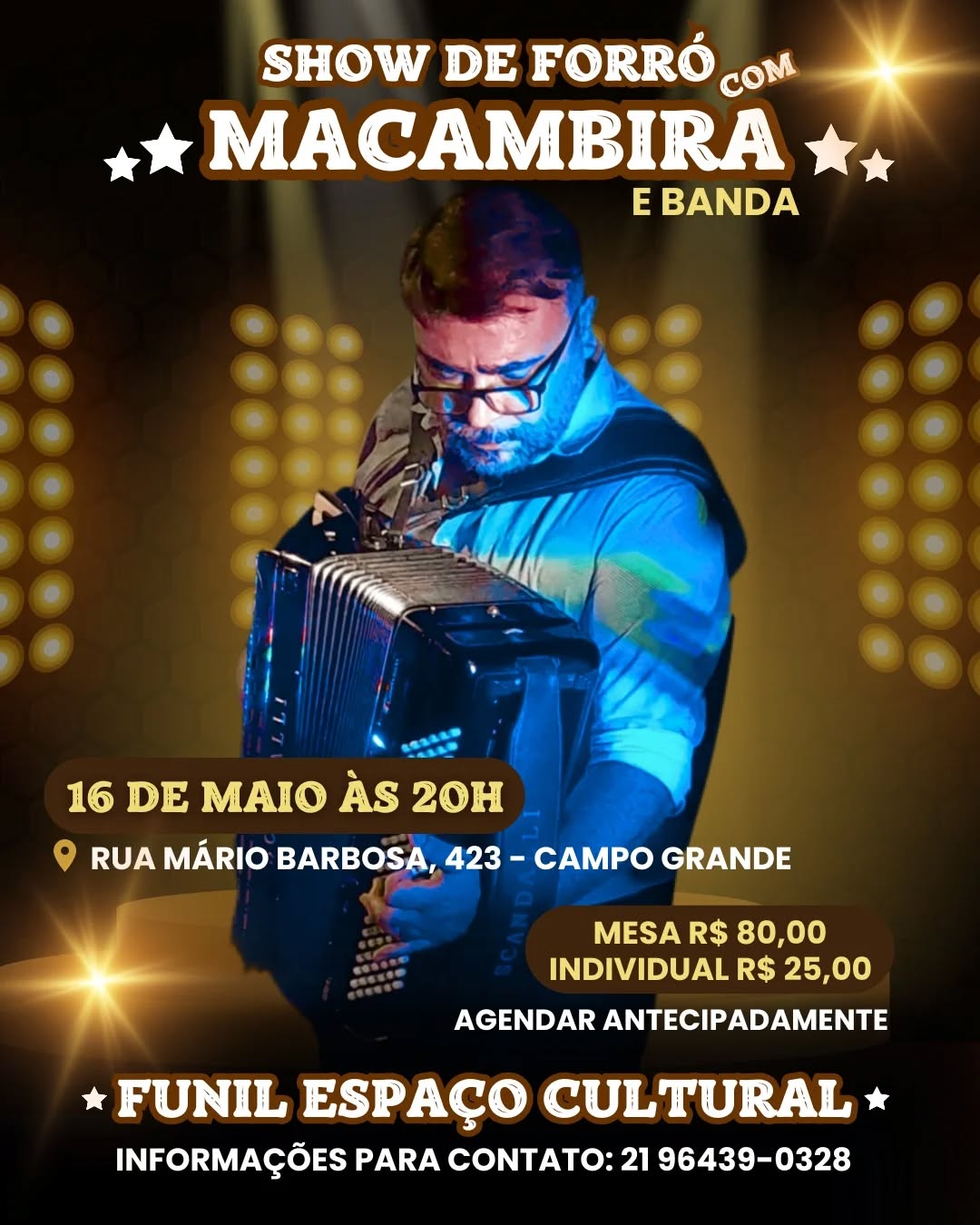Flyer: Macambira e Banda