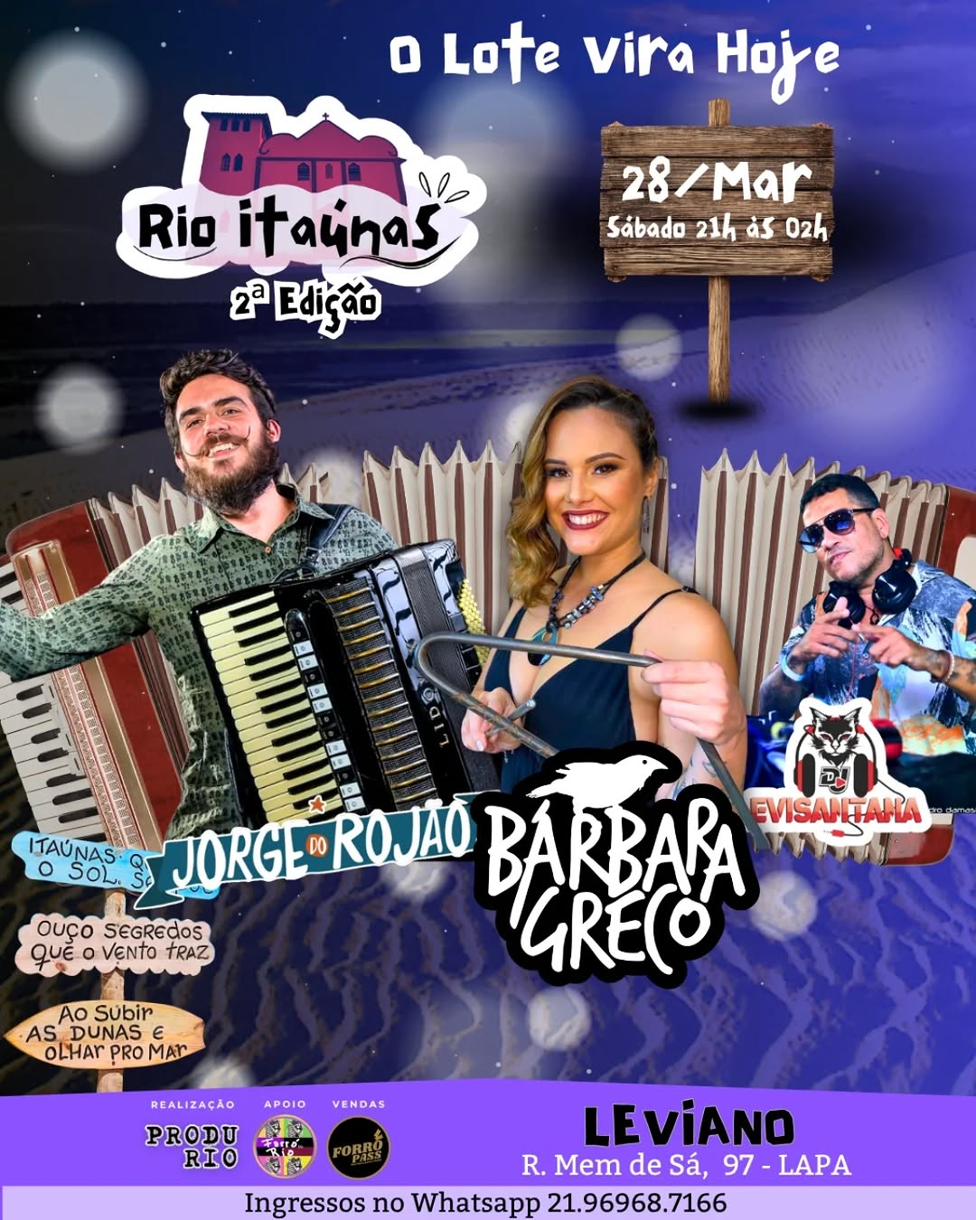 Flyer: Rio Itaúnas - 2ª Edição
