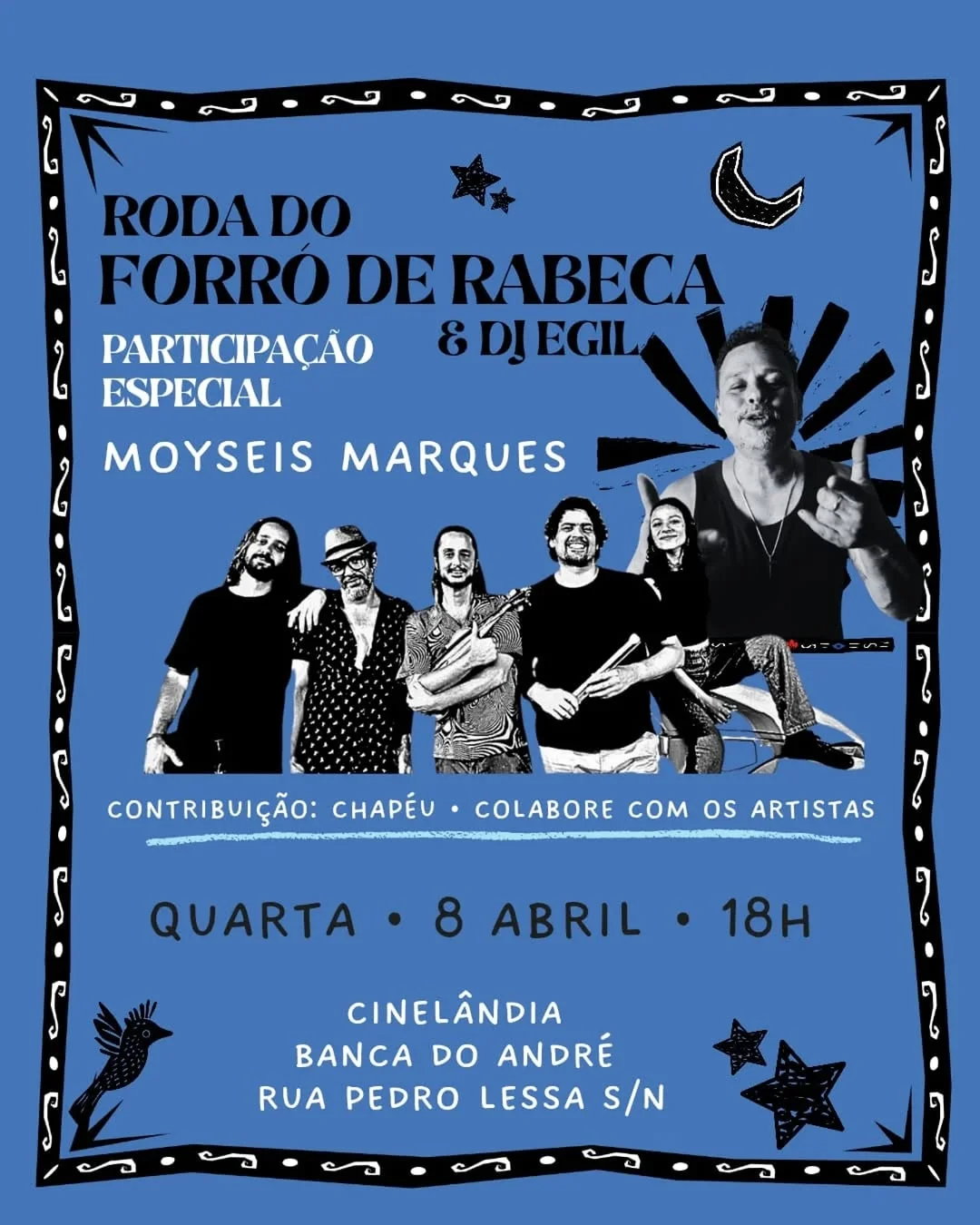 Flyer: Roda de Forró de Rabeca