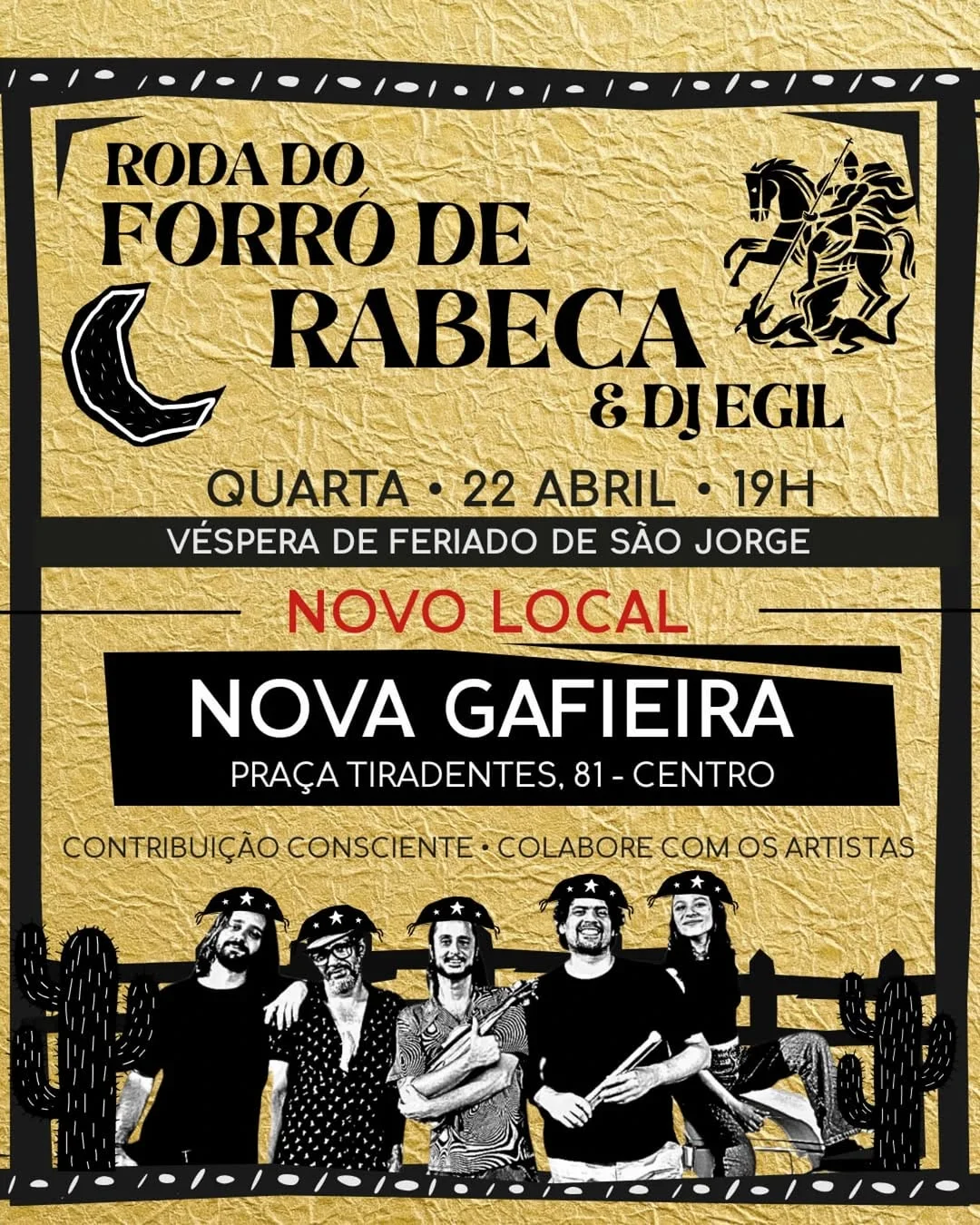Flyer: Roda de Forrõ de Rabeca