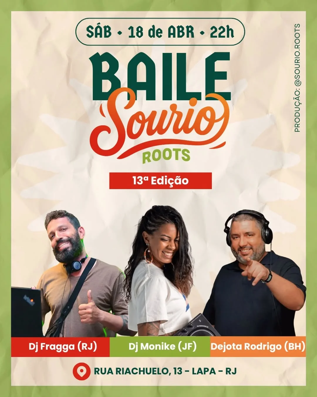 Flyer: Sourio Roots