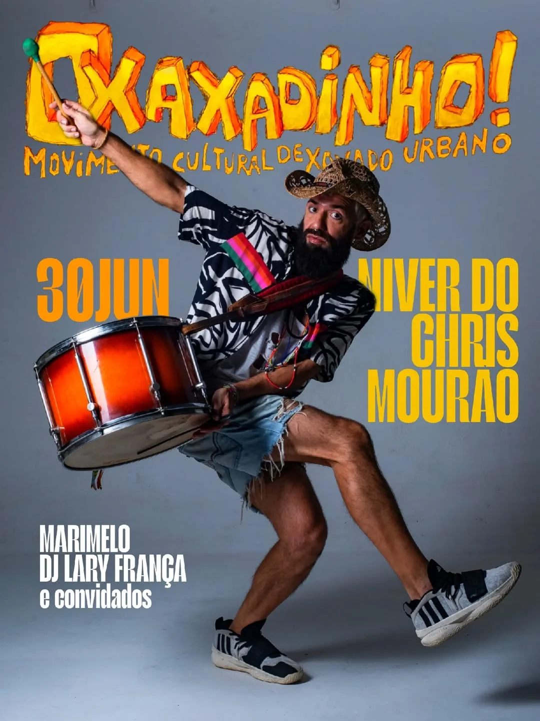 Flyer: Xaxadinho - Niver dos Chris Mourão