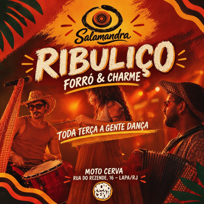 Ribuliço — baile de forró toda terça-feira