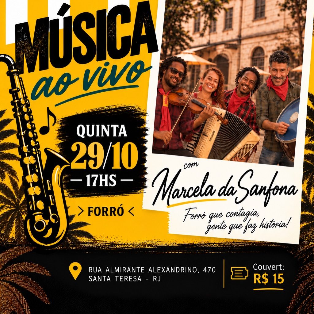 Flyer: Forró do Armazém São Joaquim