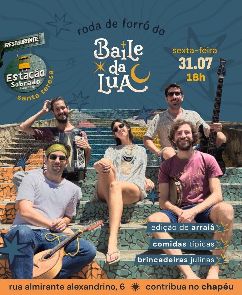 Flyer: Roda de Forró do Baile da Lua
