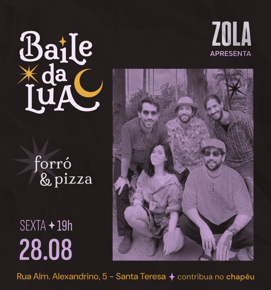 Flyer: Baile da Lua