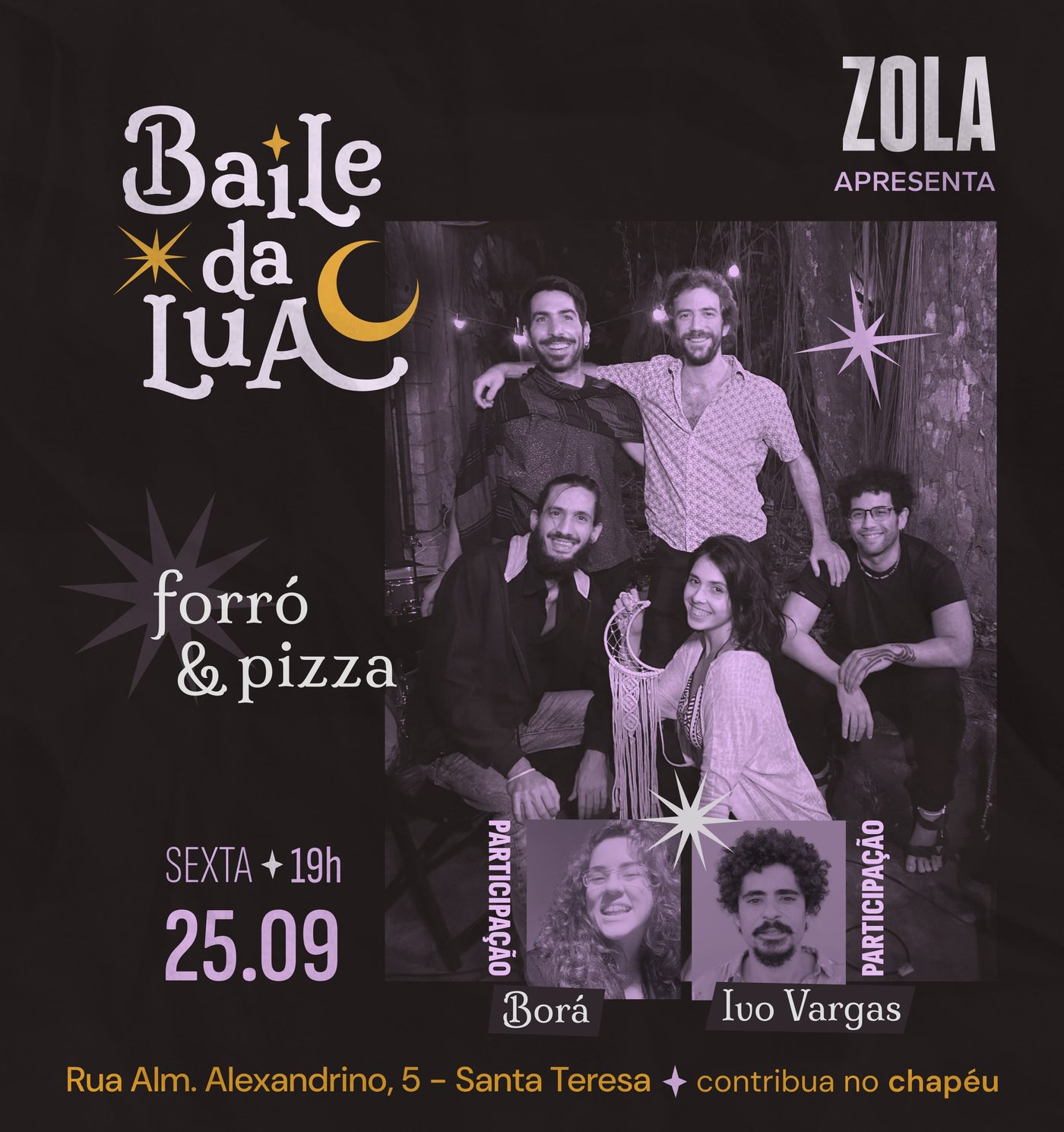 Flyer: Baile da Lua
