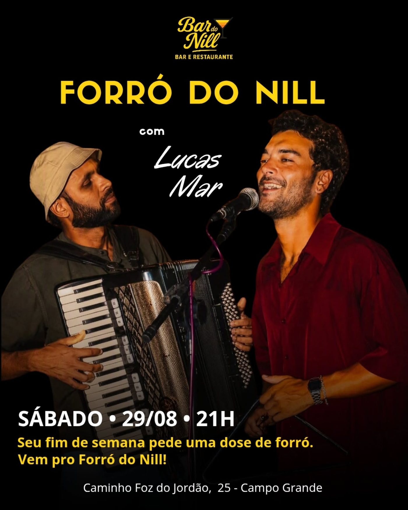 Flyer: Forró do Nill
