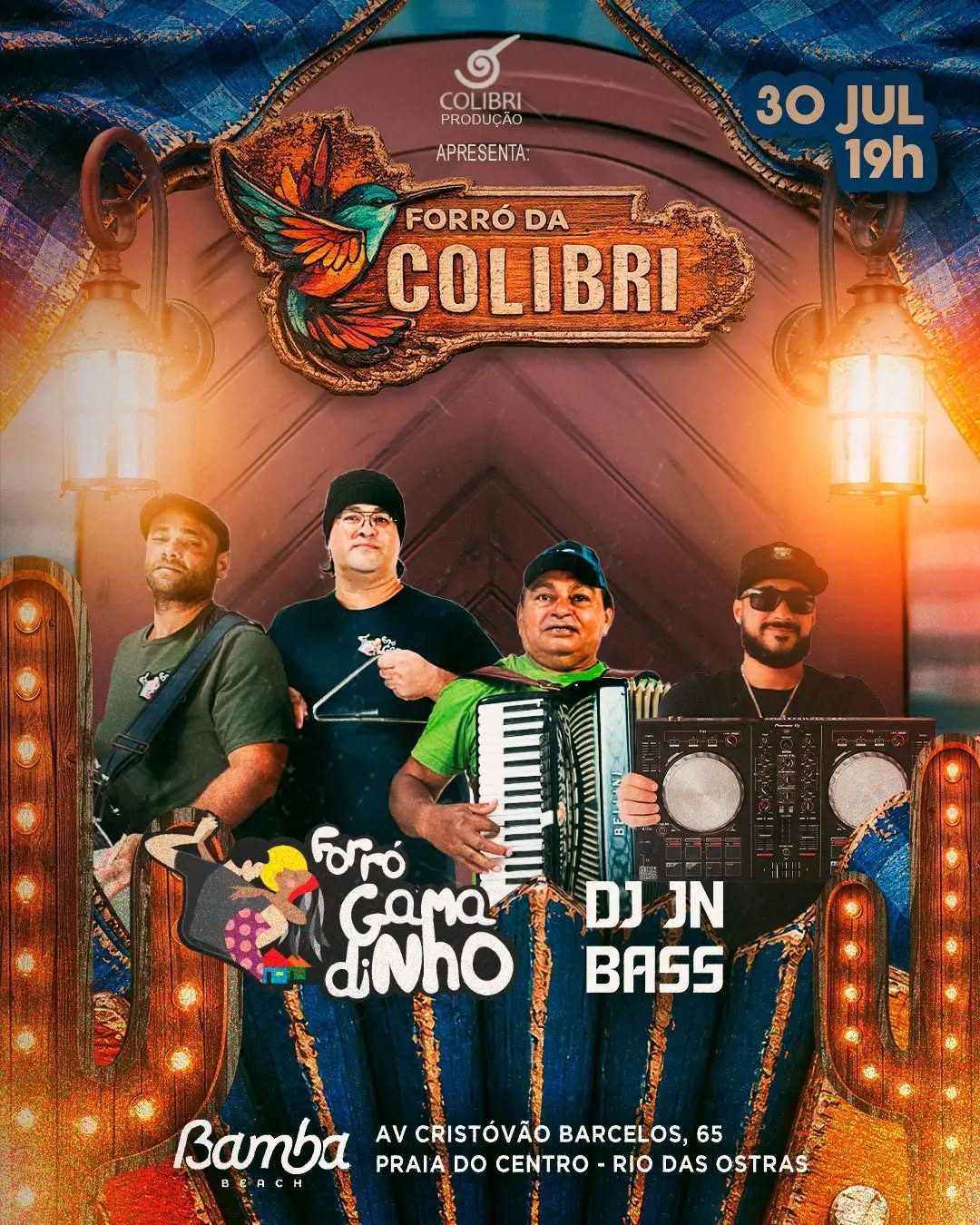 Flyer: Forró da Colibri