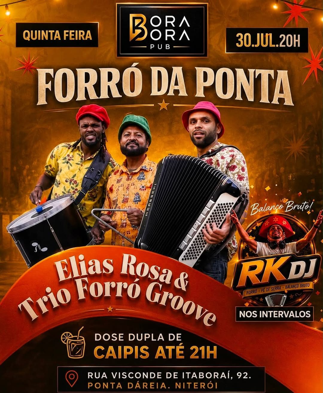 Flyer: Forró da Ponta