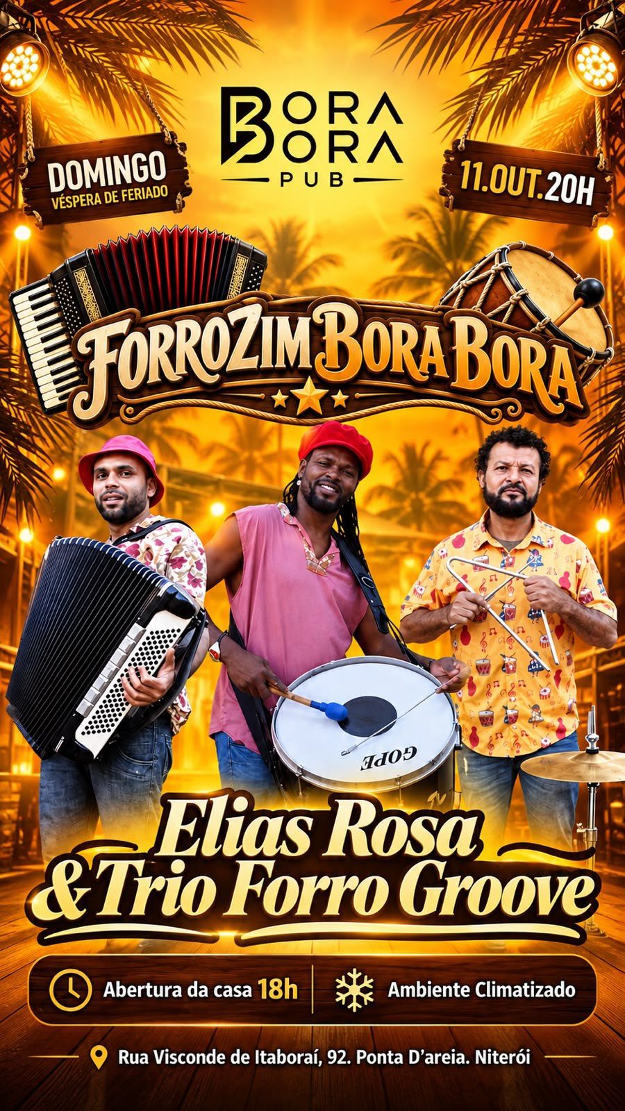 Flyer: Forrozim Bora Bora