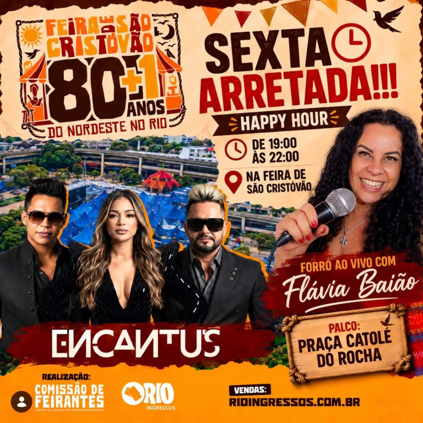 Flyer: Sexta Arretada - Happy Hour