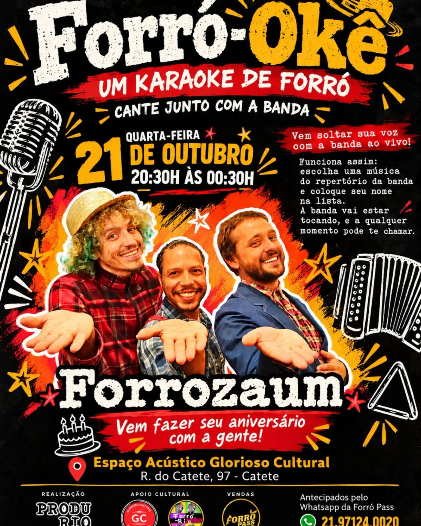 Flyer: Forró-Okê