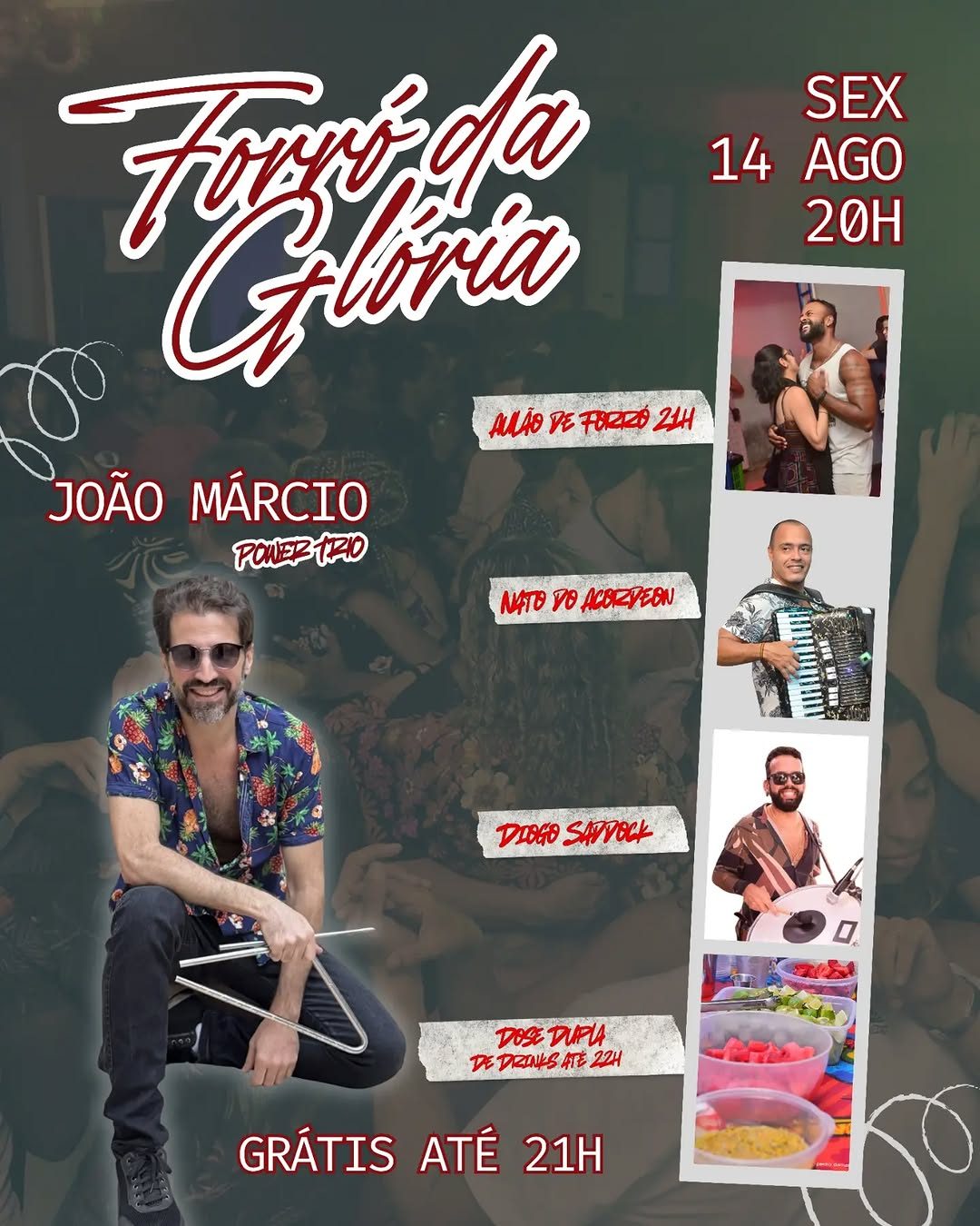 Flyer: Forró da Glória