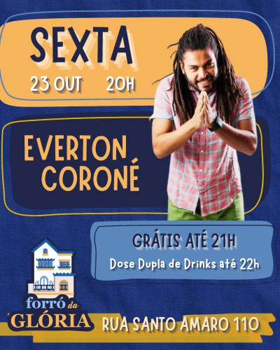 Forró da Glória — baile de forró toda sexta-feira
