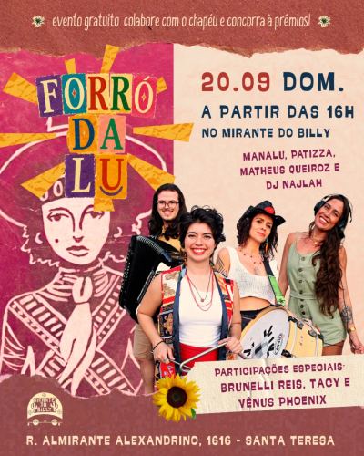 Forró da Lu — baile de forró sem data fixa