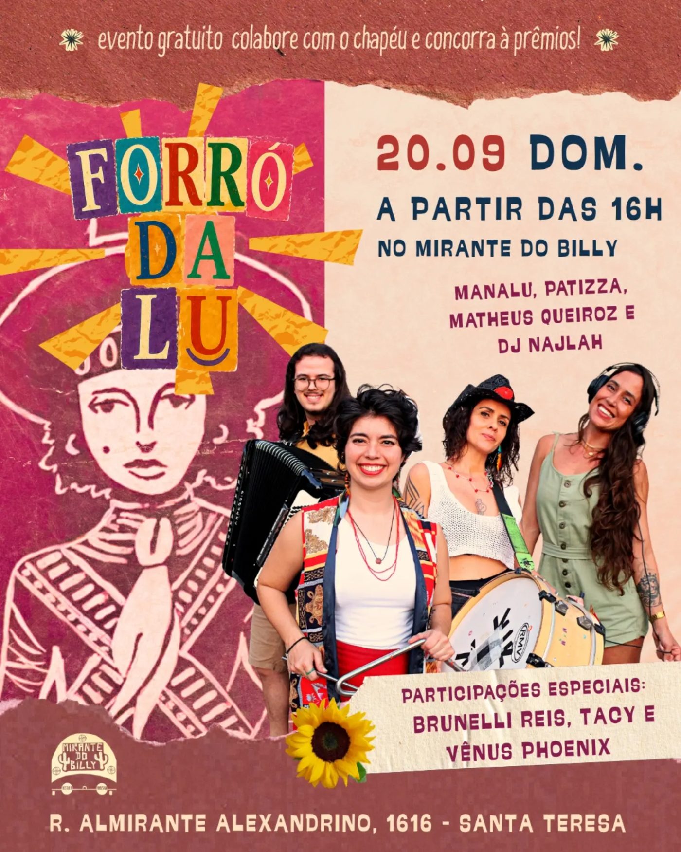 Flyer: Forró da Lu
