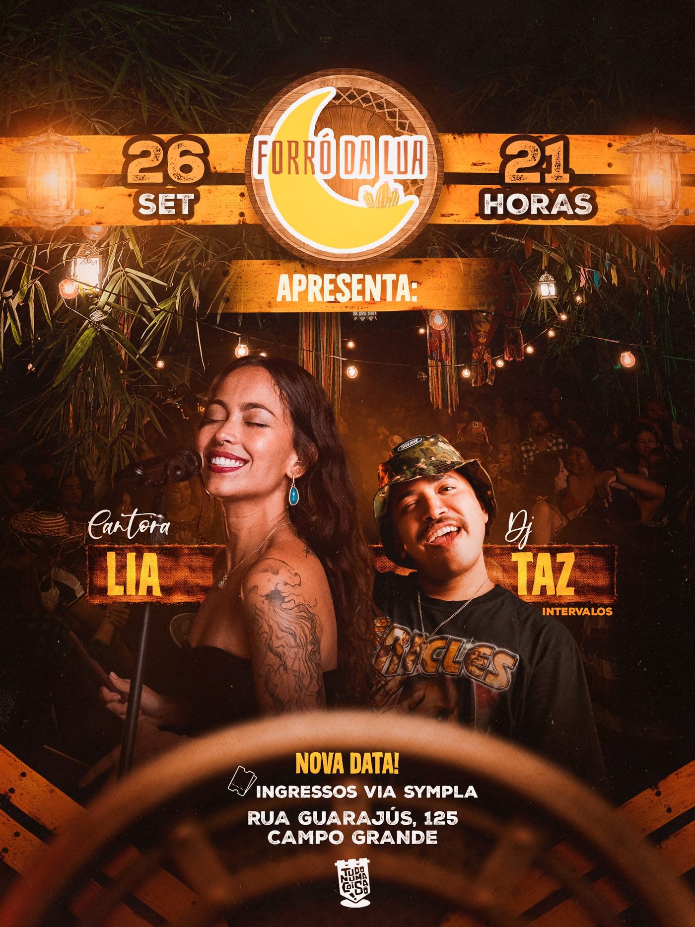 Flyer: Forró da Lua