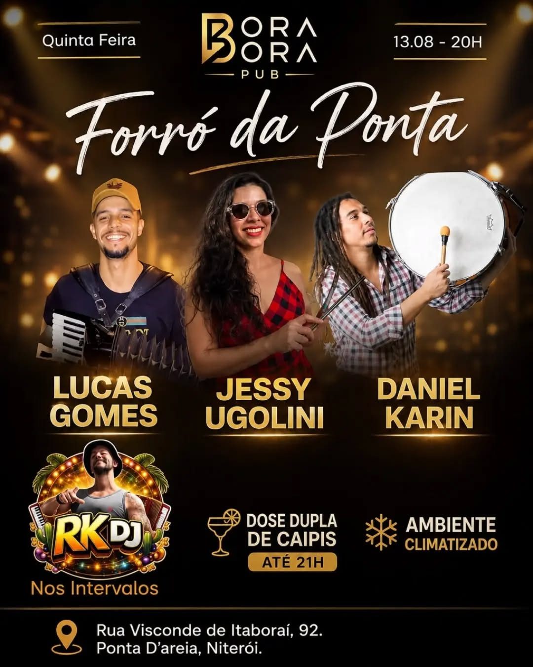 Flyer: Forró da Ponta