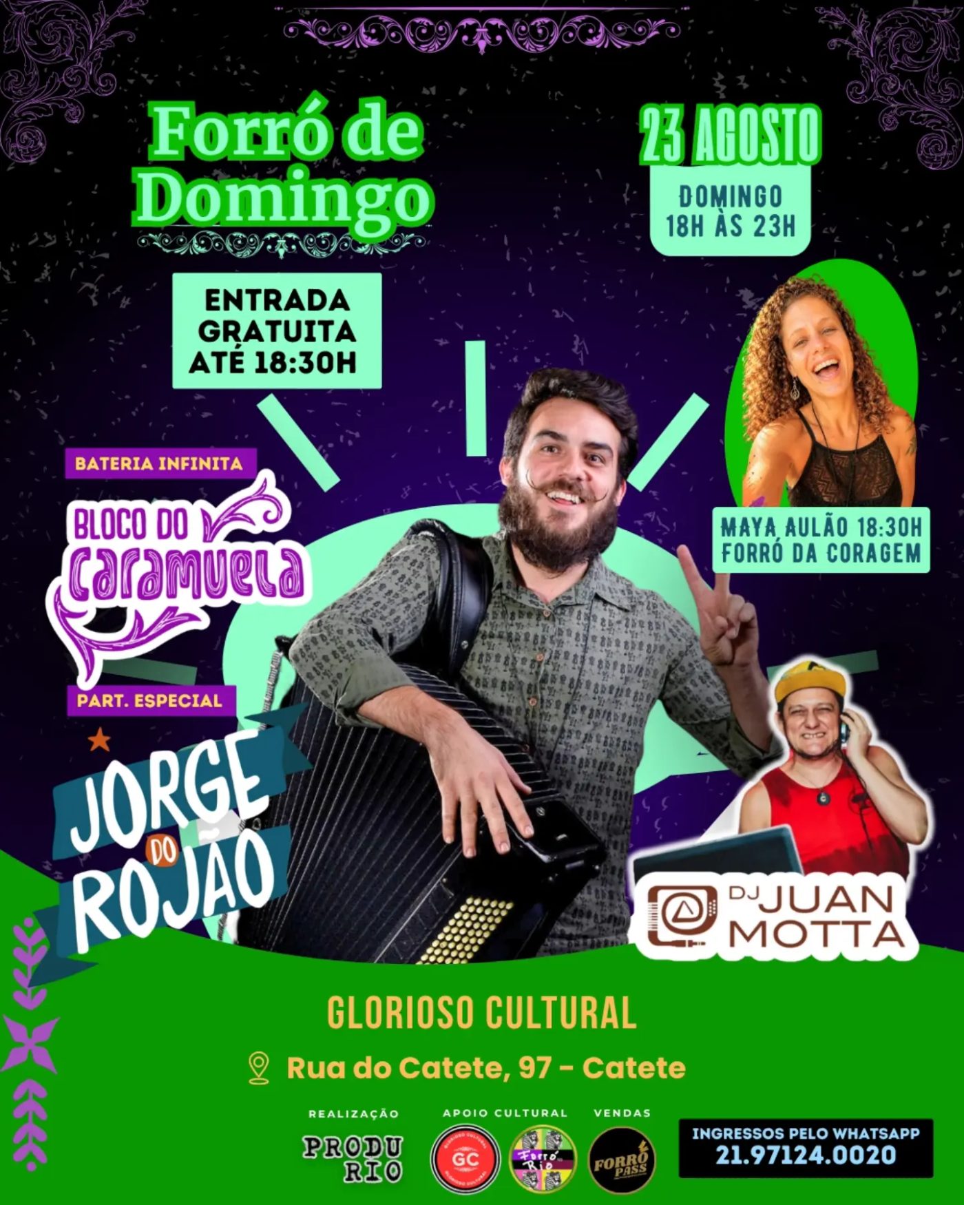 Flyer: Forró de Domingo
