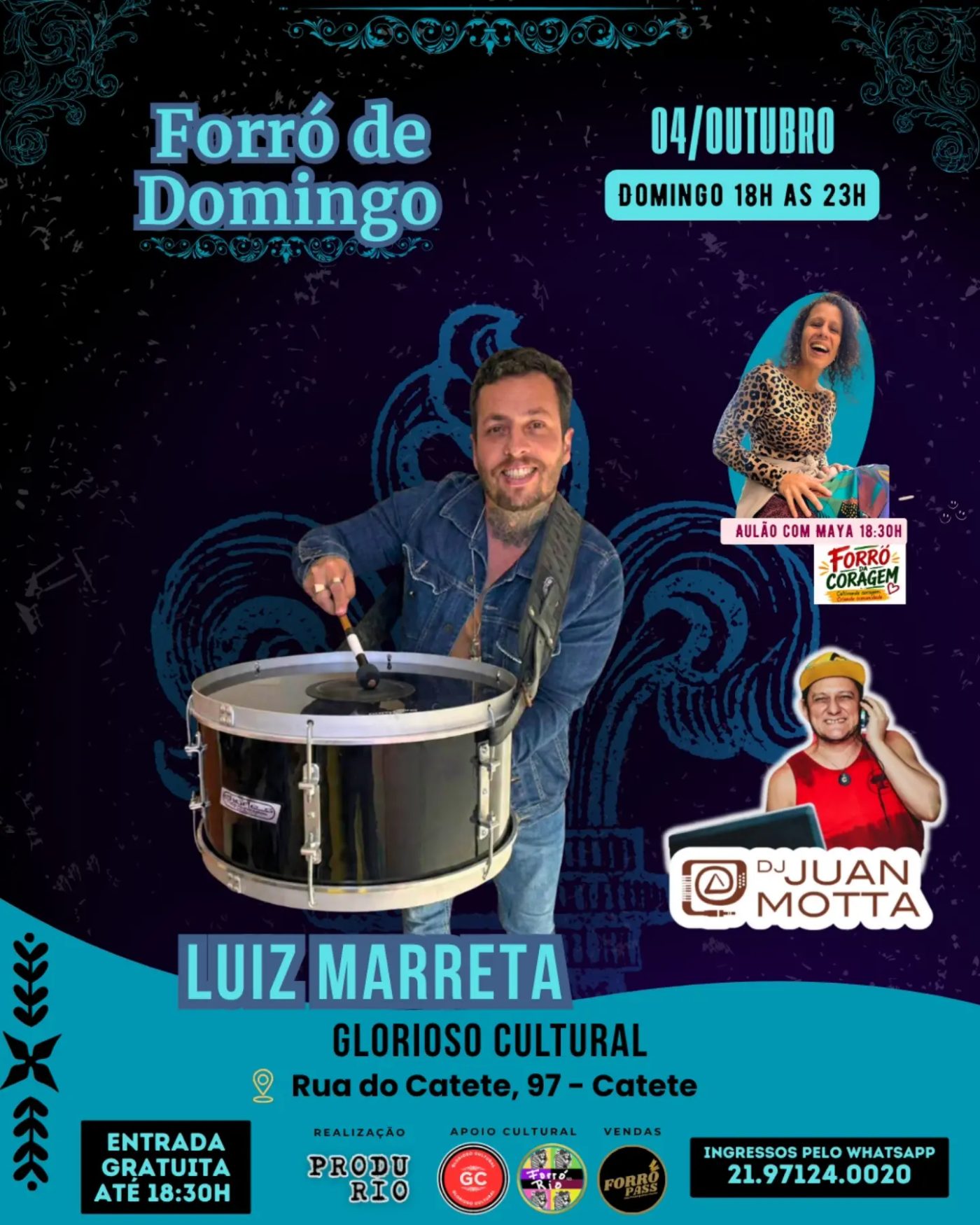Flyer: Forró de Domingo