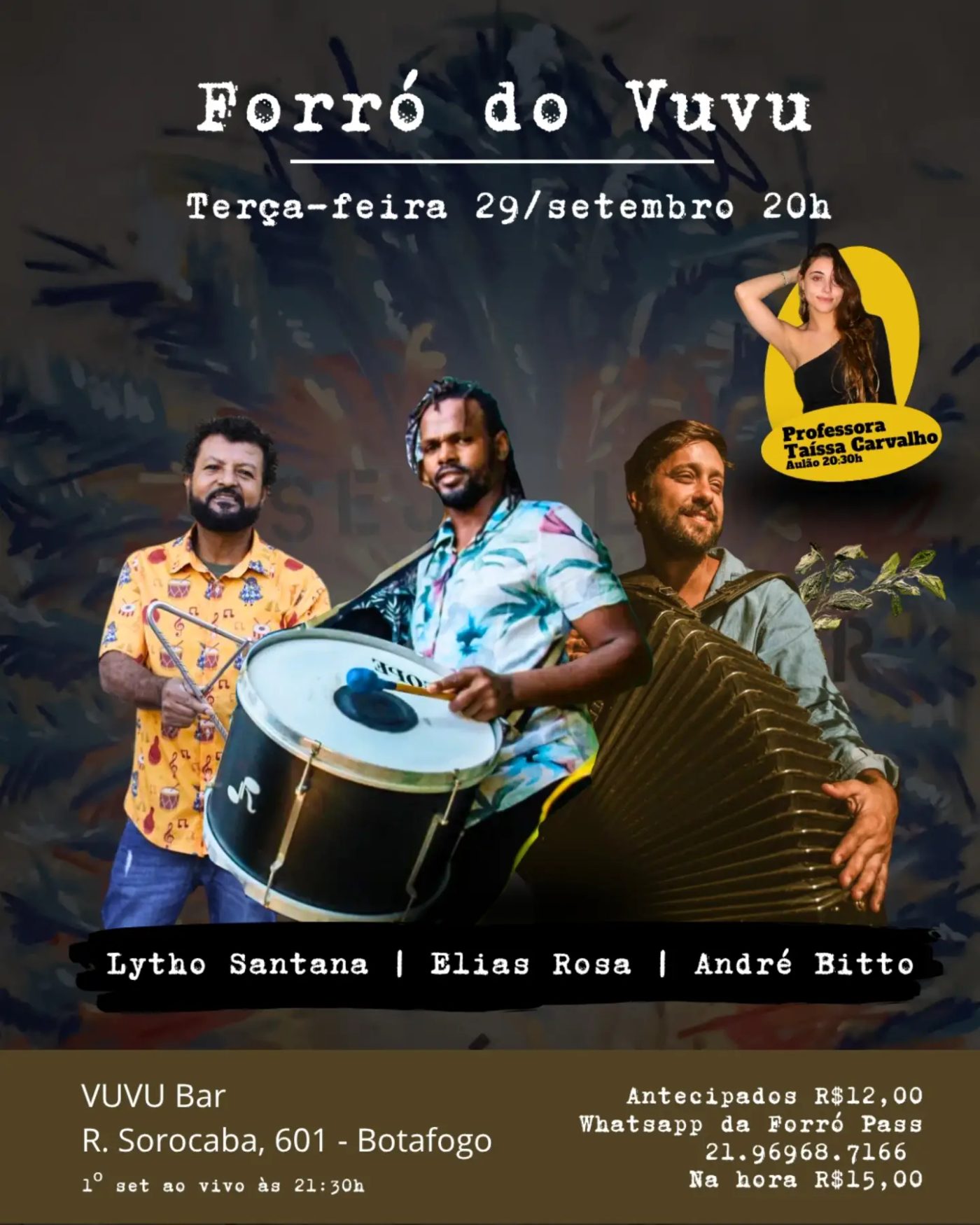 Flyer: Forró do Vuvu
