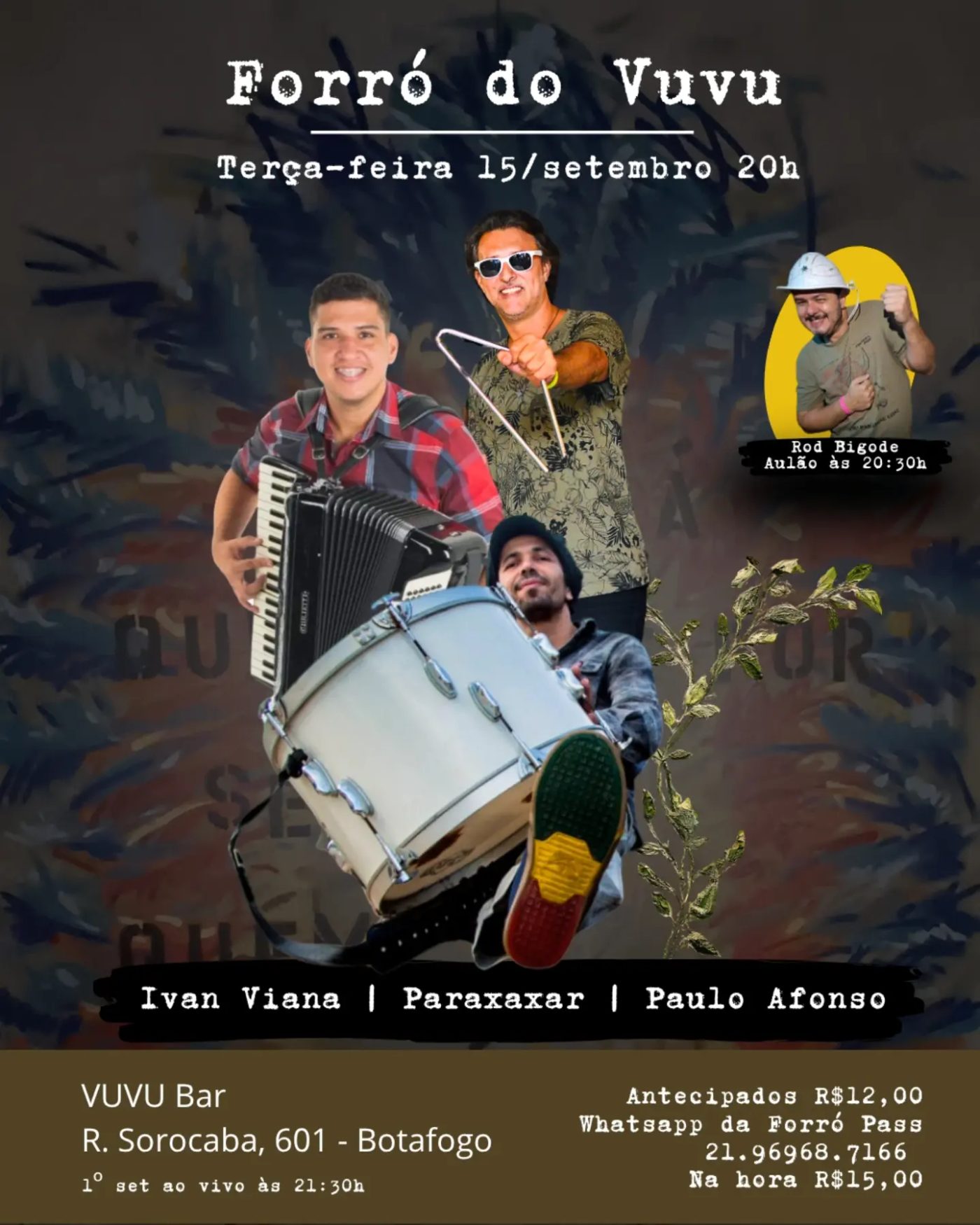 Flyer: Forró do Vuvu
