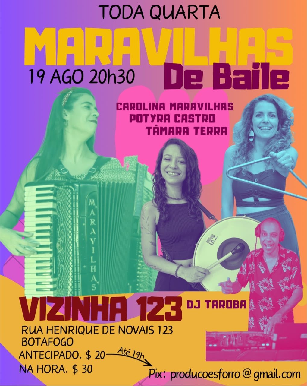 Flyer: Maravilhas de Baile