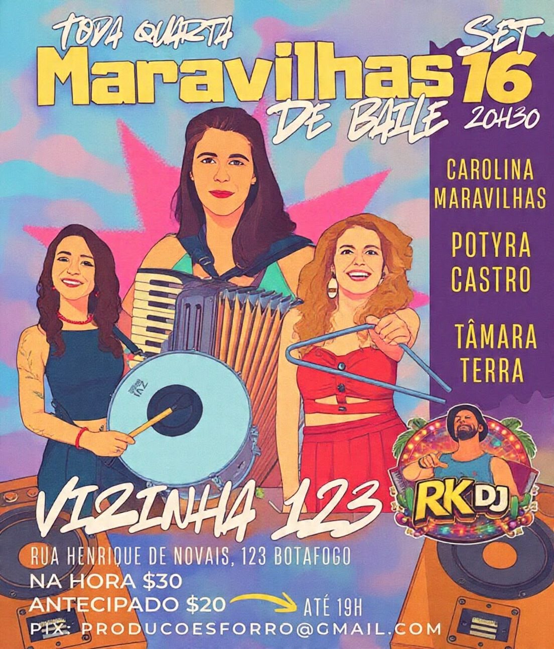 Flyer: Maravilhas de Baile