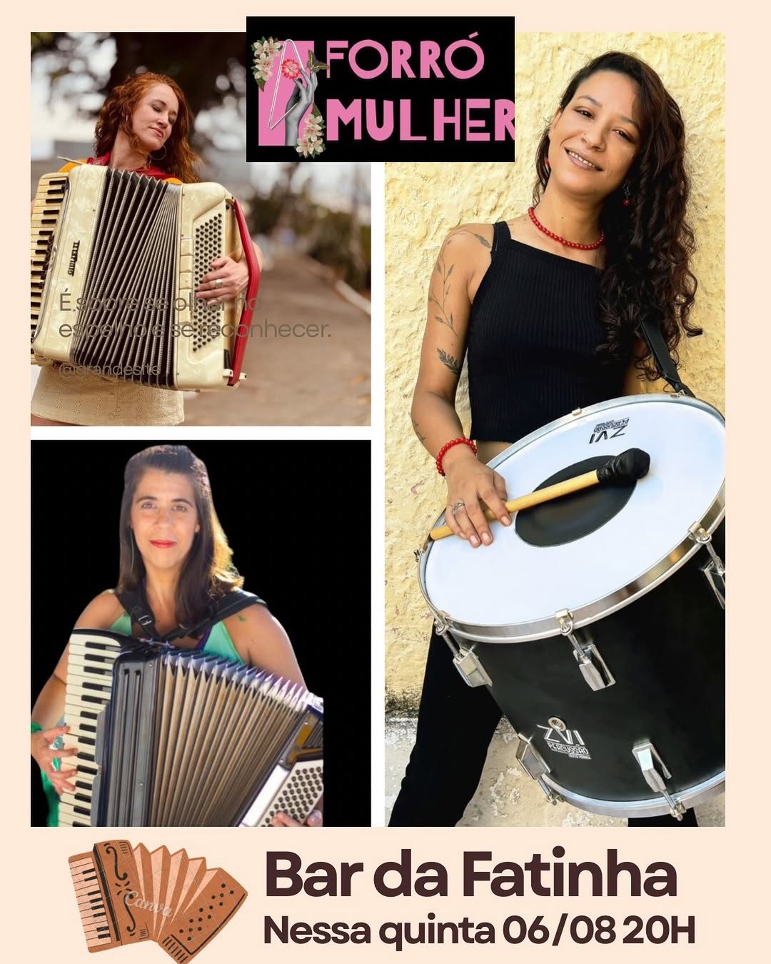 Flyer: Forró Mulher