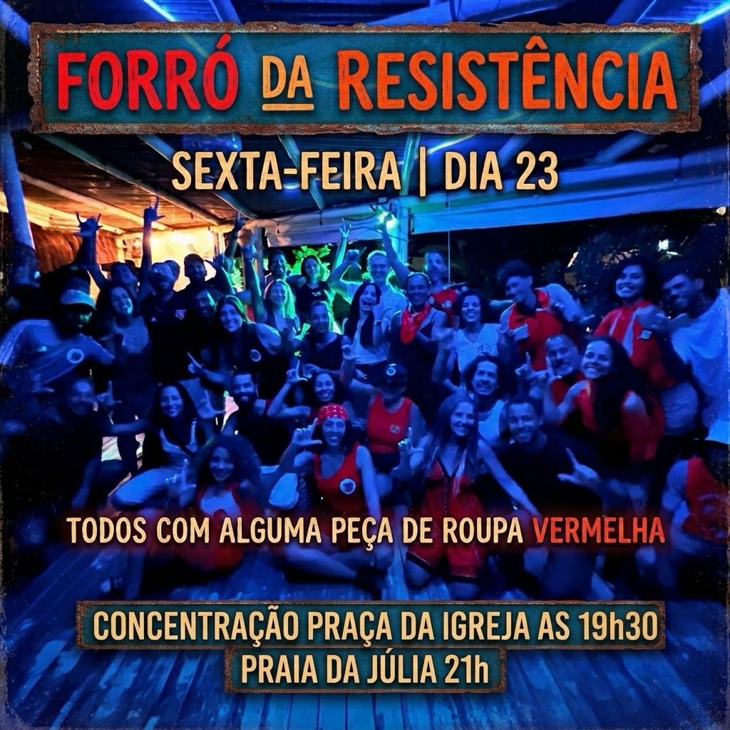 Flyer: Forró da Resistência