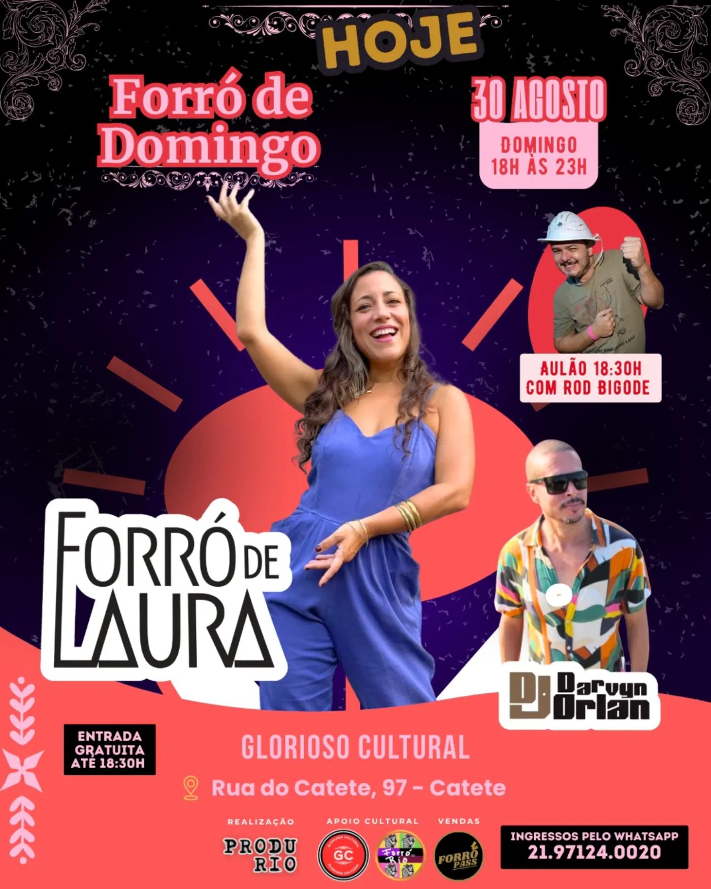 Flyer: Forró de Domingo