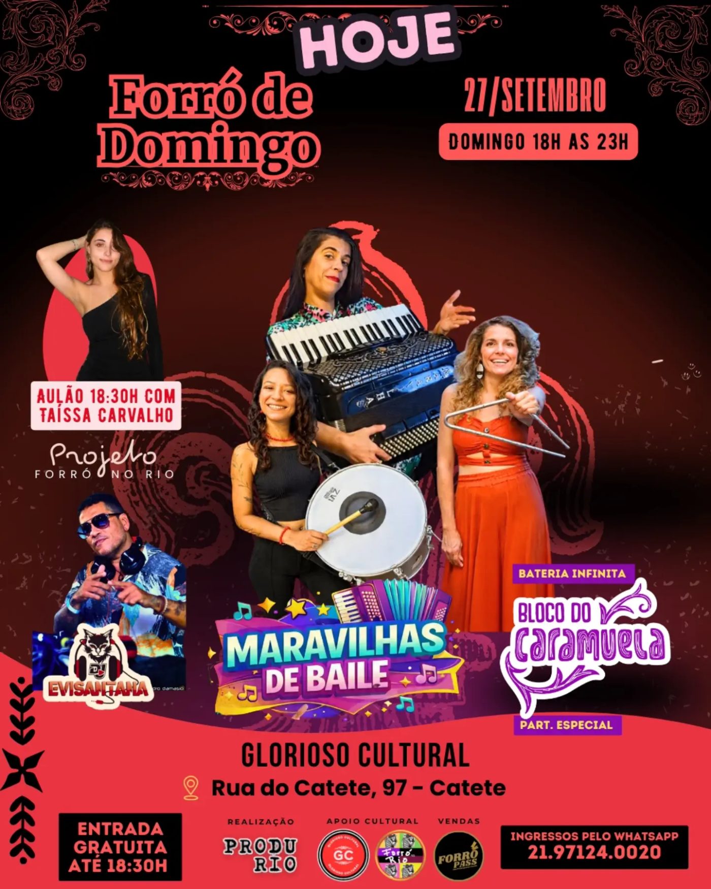 Flyer: Maravilhas de Baile