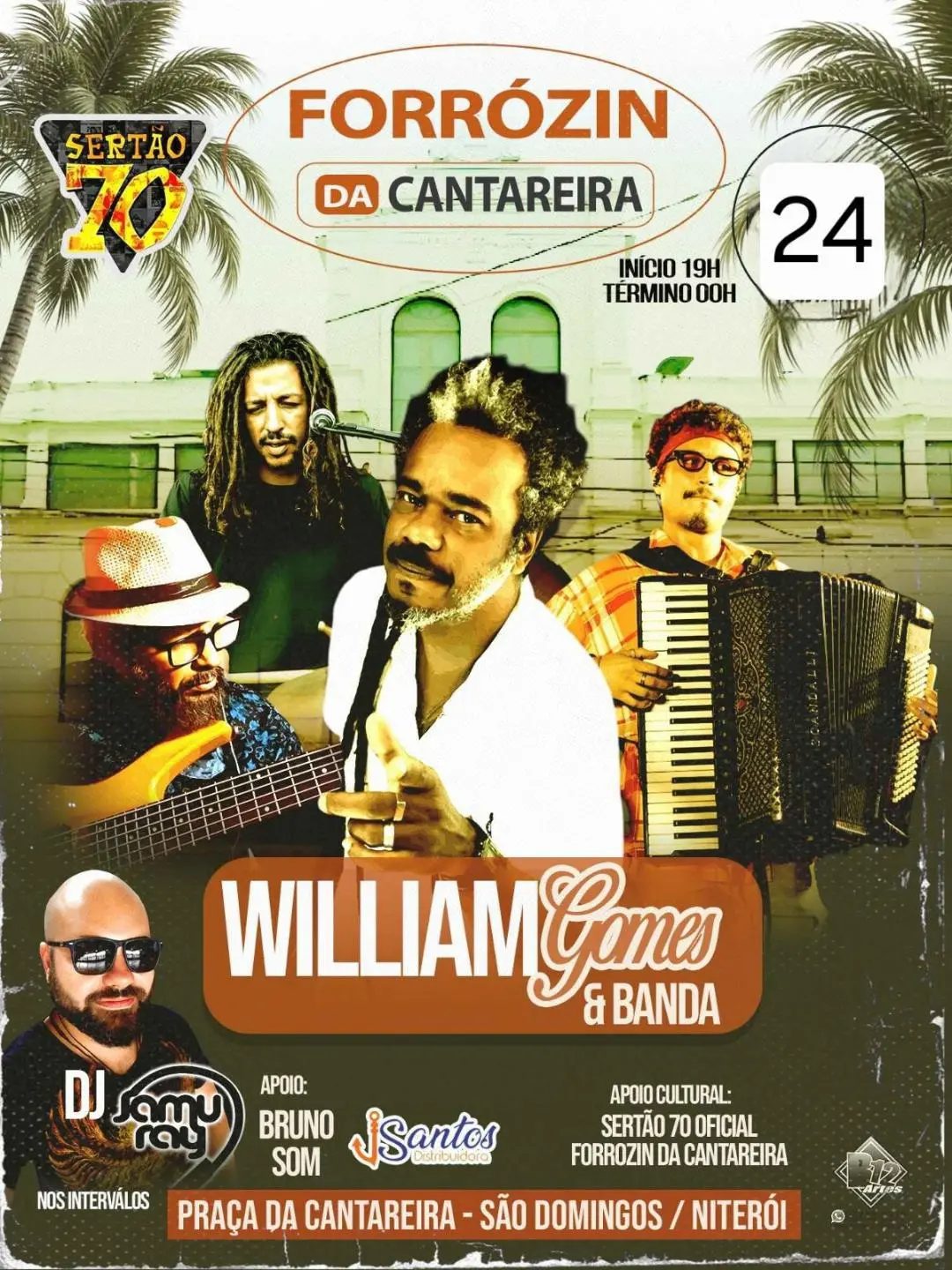 Flyer: Forrózin da Cantareira