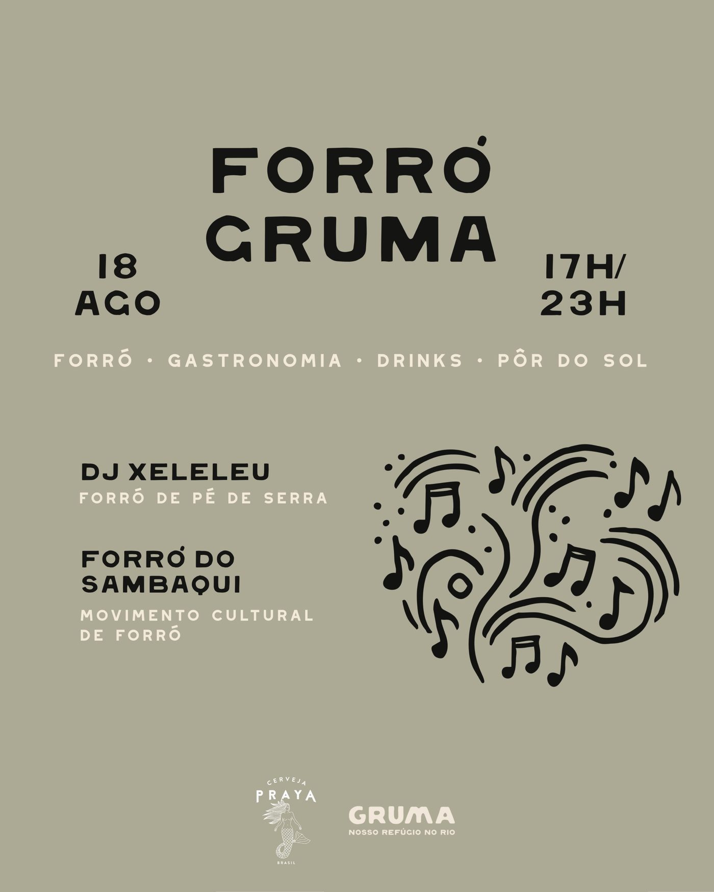 Flyer: Forró Gruma