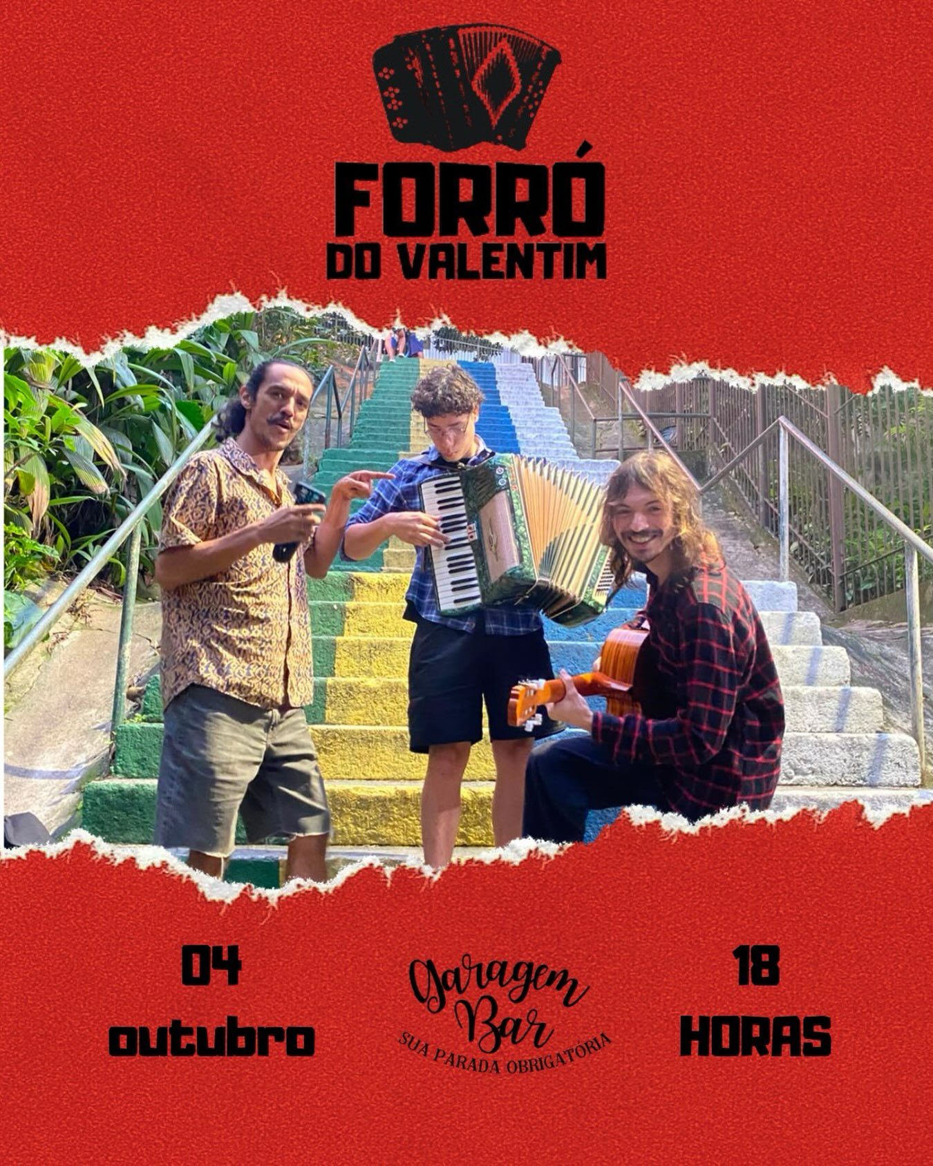 Flyer: Forró do Valentim