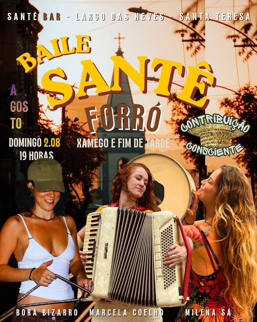 Flyer: Baile Santê Forró