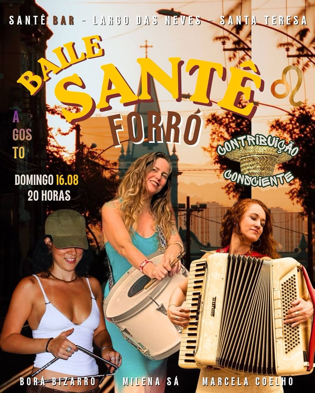 Flyer: Baile Santê Forró