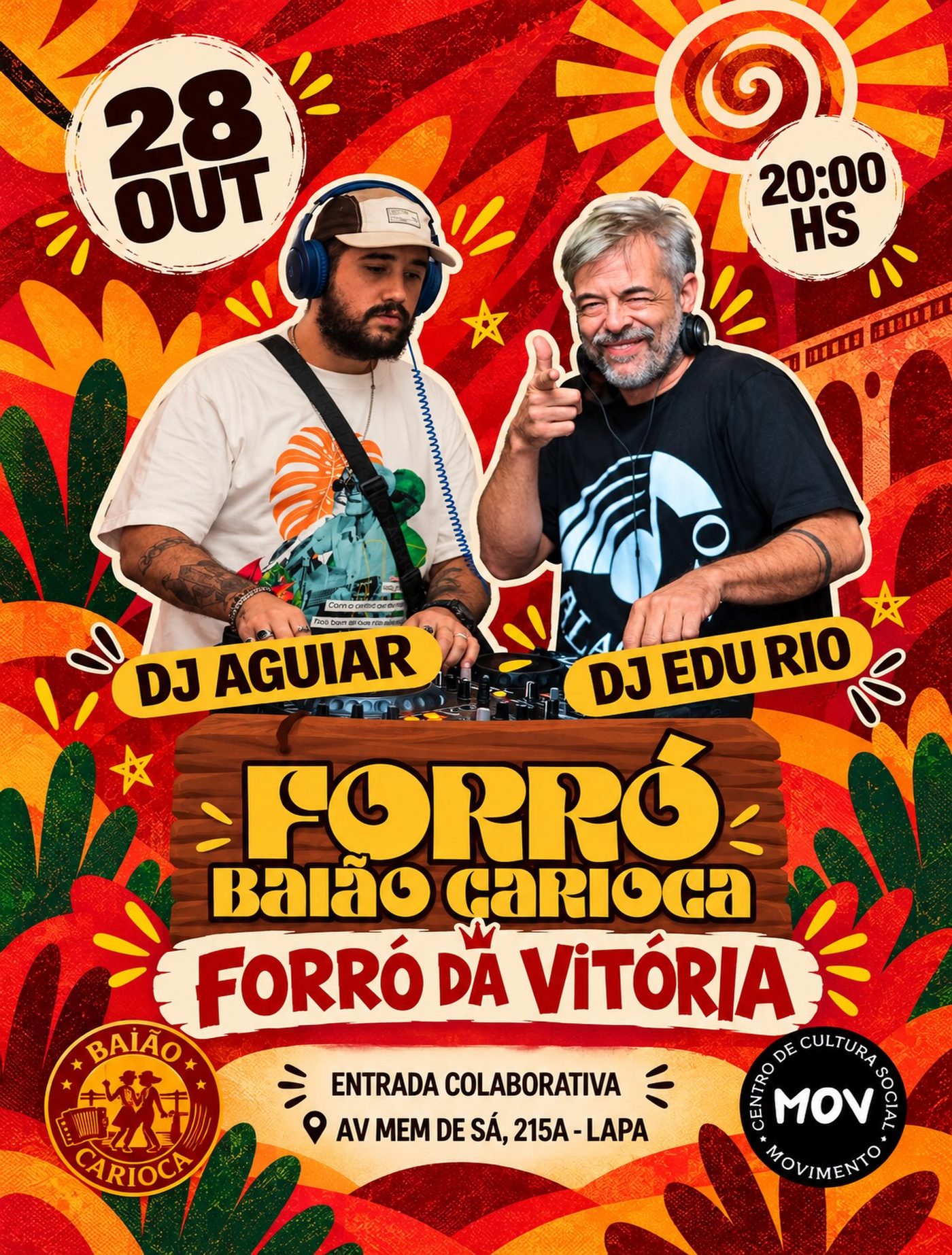 Flyer: Forró Baião Carioca