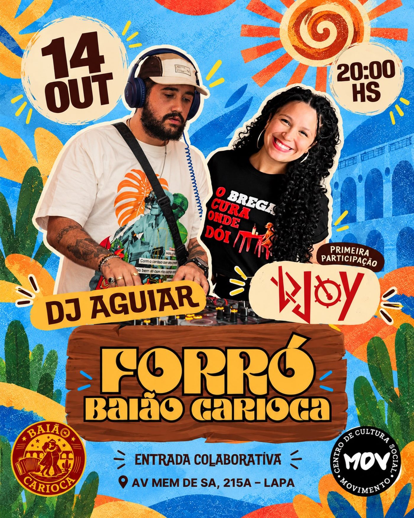 Flyer: Forró Baião Carioca
