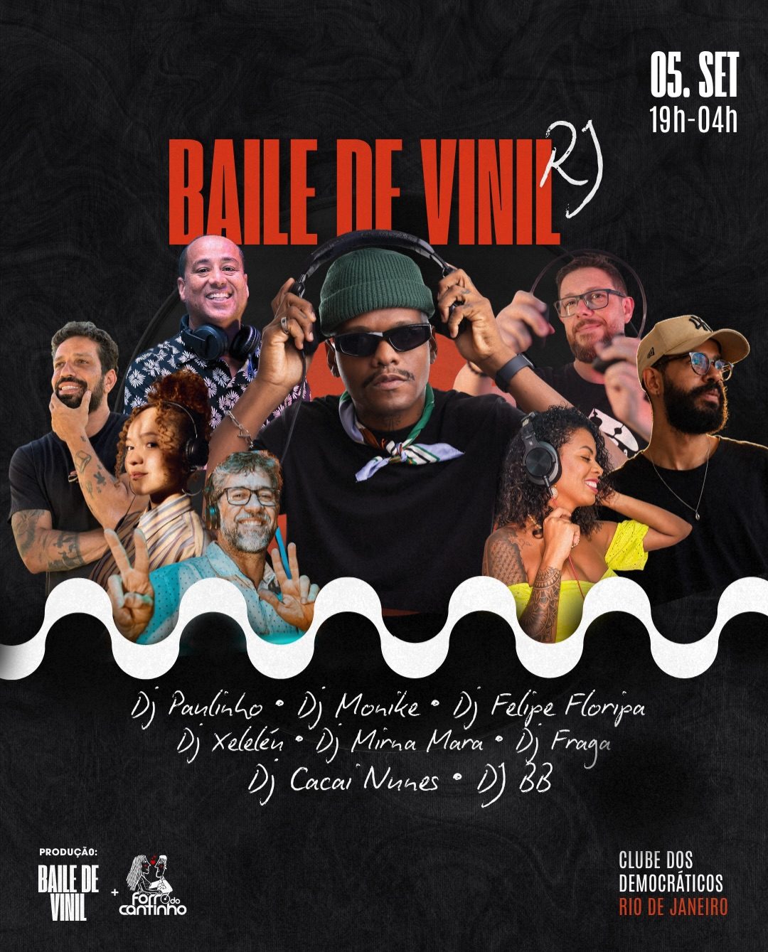 Flyer: Baile de Vinil RJ