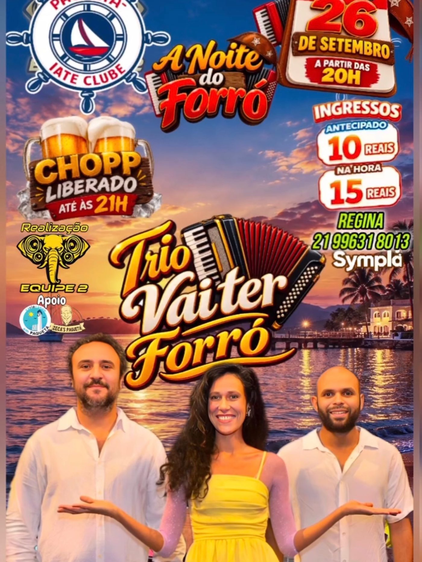Flyer: A Noite do Forró