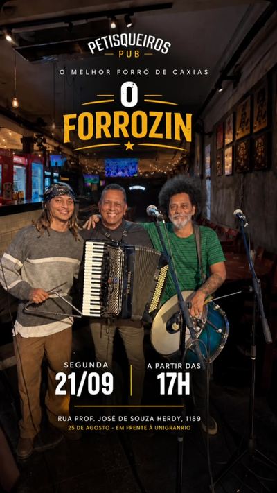 O Forrozin — baile de forró toda segunda-feira