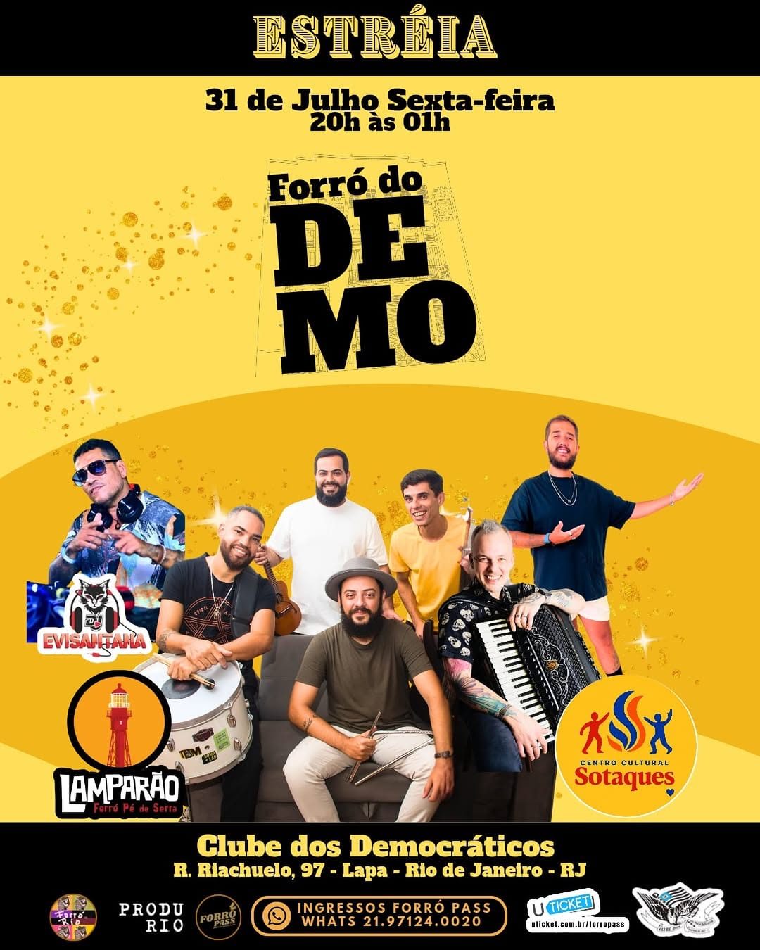 Flyer: Forró do Demo