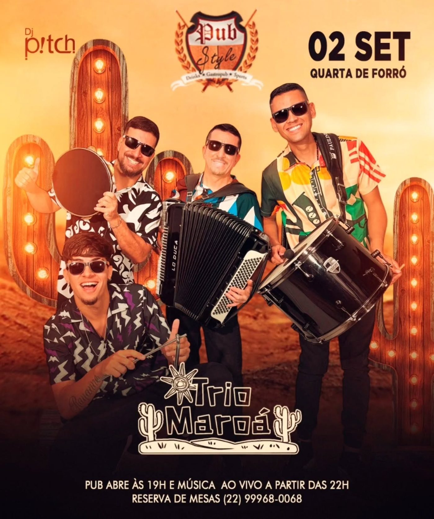 Flyer: Quarta de Forró