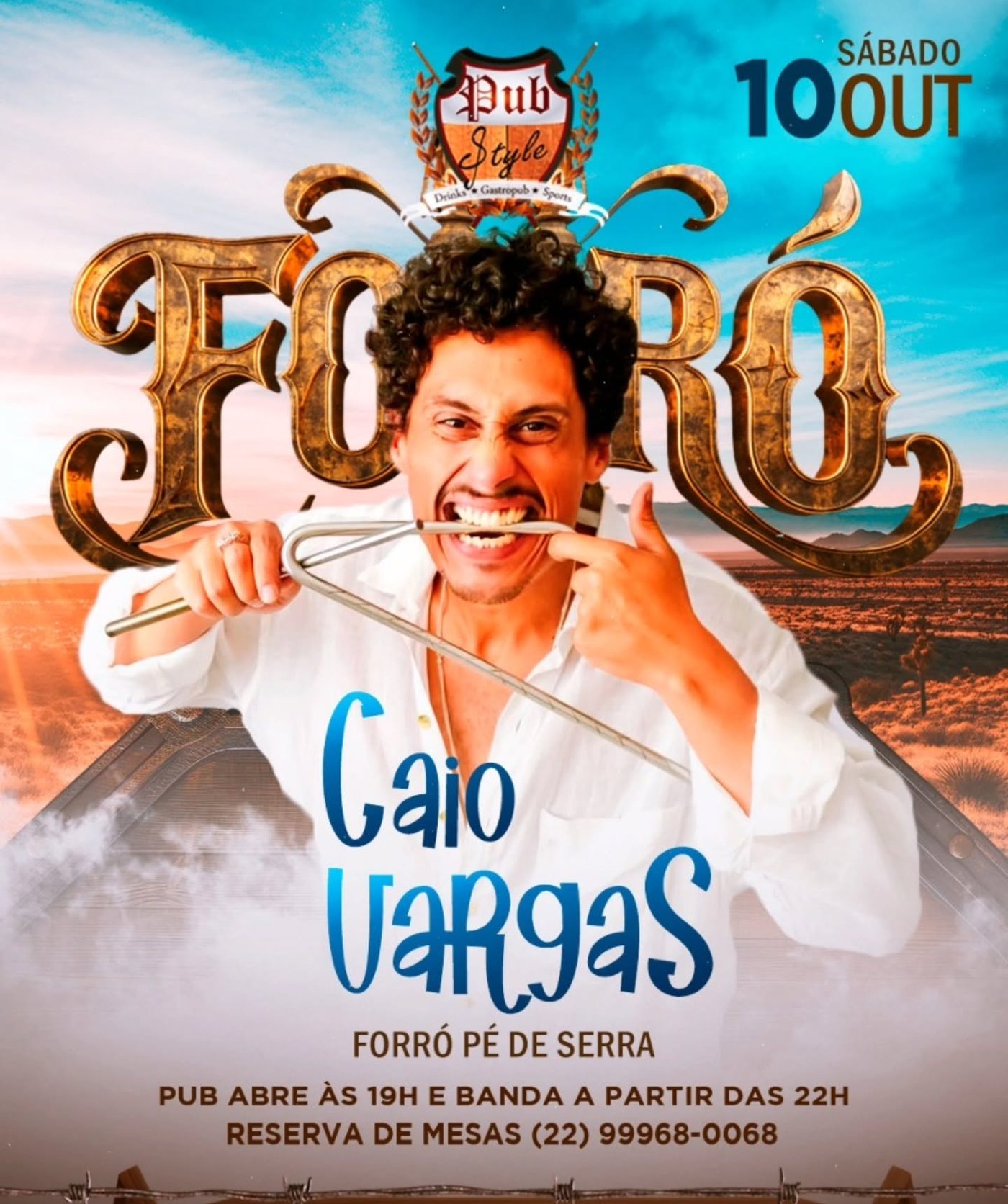 Flyer: Forró no Pubstyle