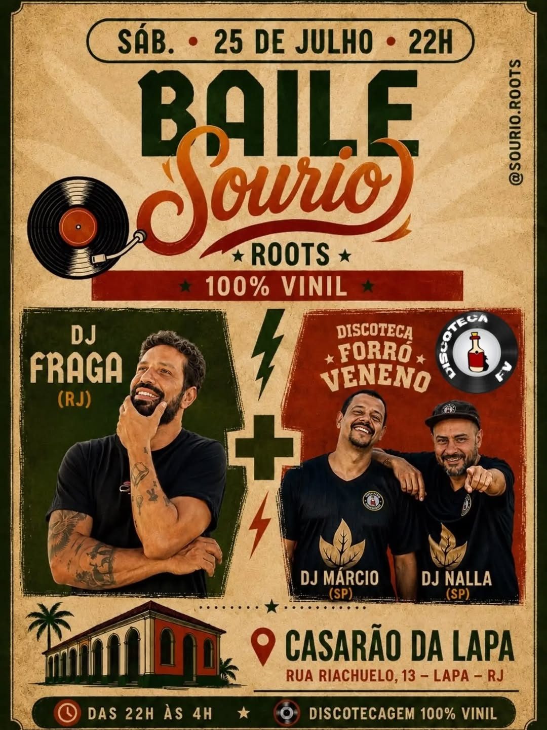 Flyer: Baile SouRio Roots