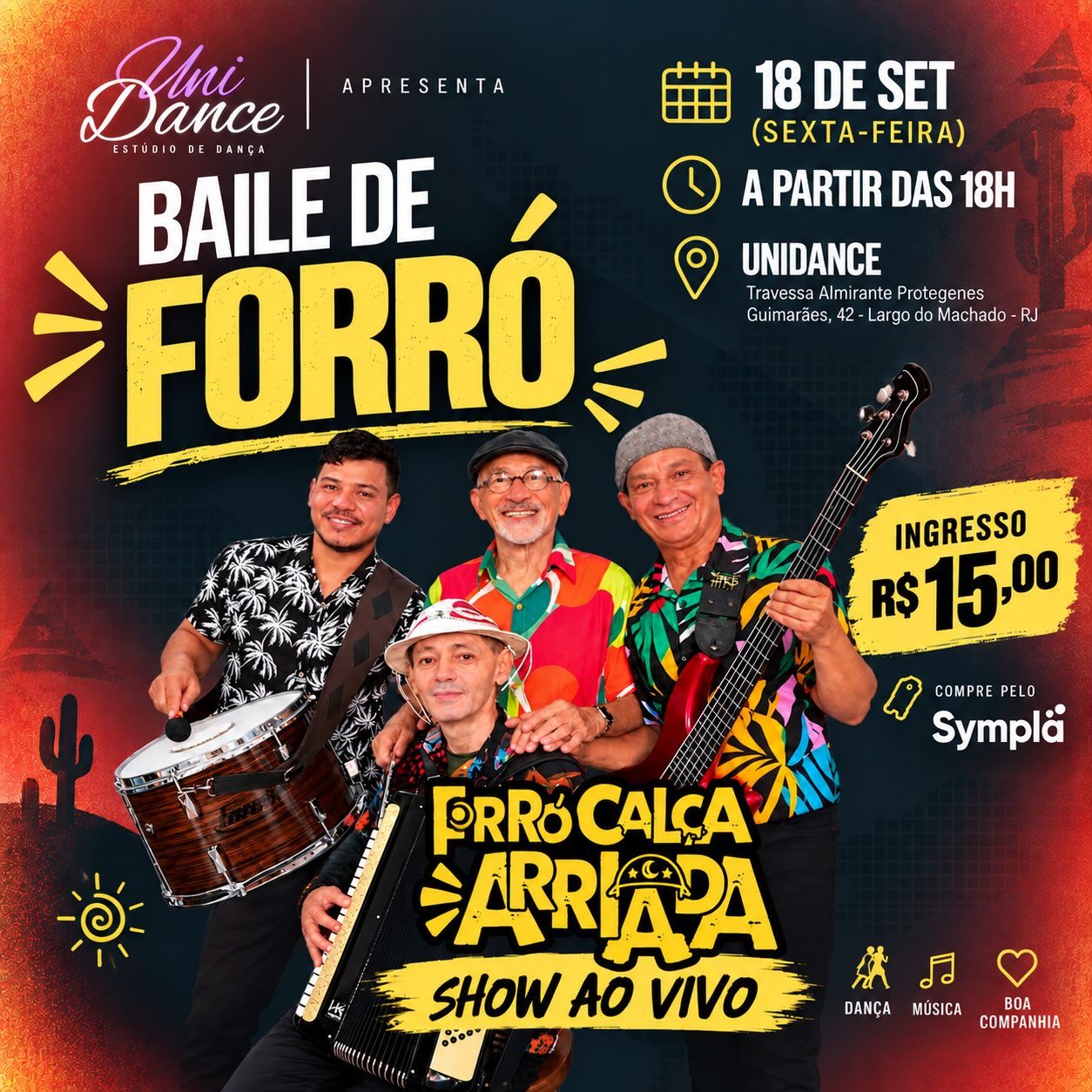Flyer: Baile de Forró – Unidance